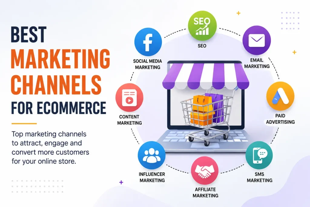 Best Marketing Channels for Ecommerce: A Complete Guide for Growing Online Sales