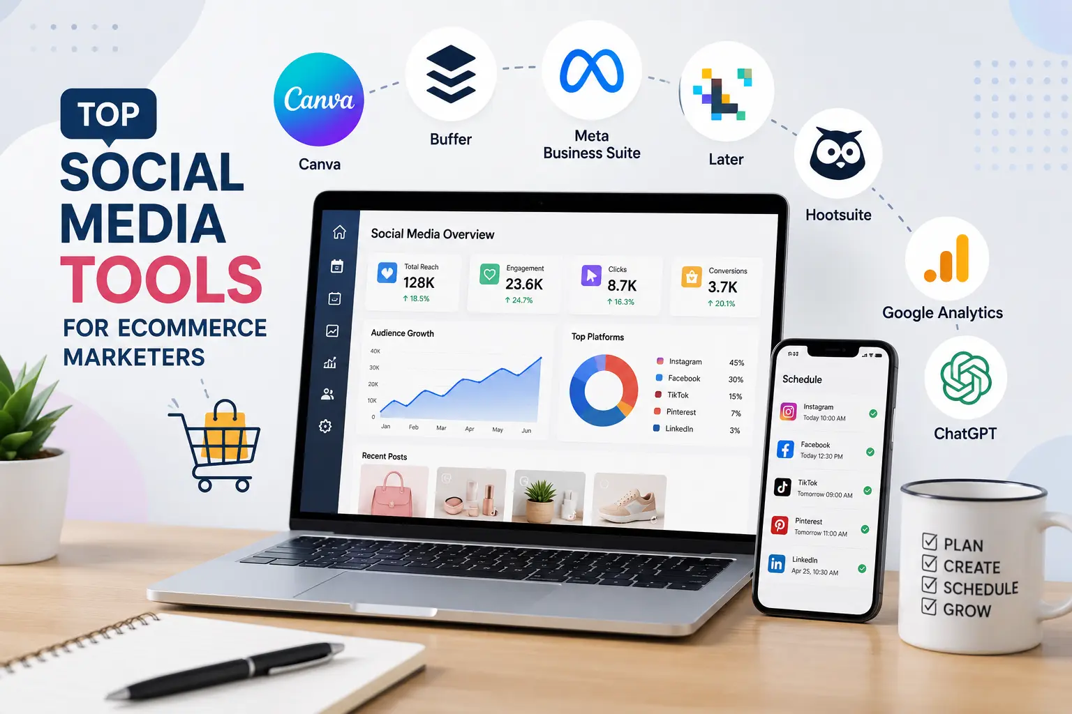Top Social Media Tools Ecommerce Marketers Should Use