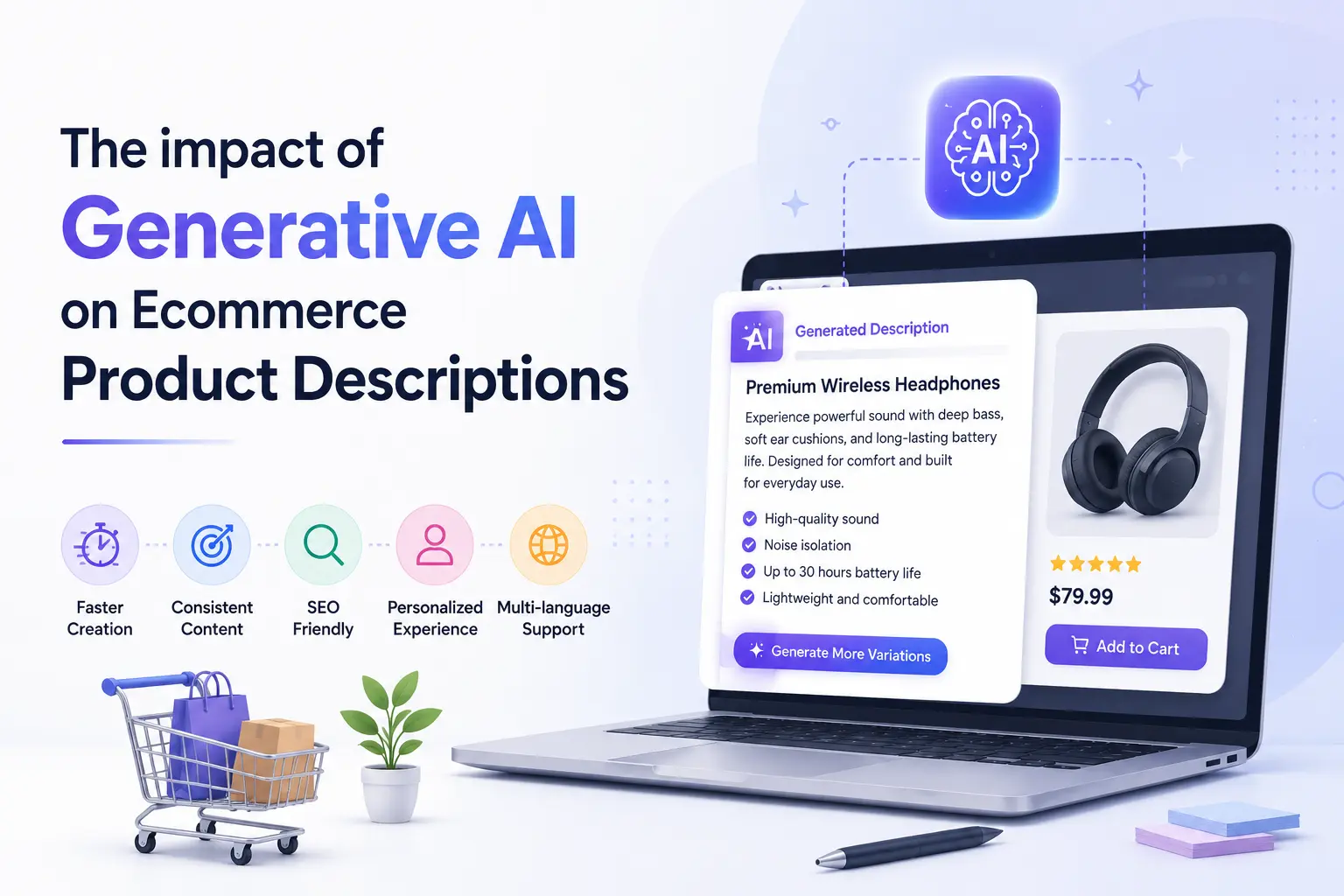 The impact of Generative AI on Ecommerce Product Descriptions
